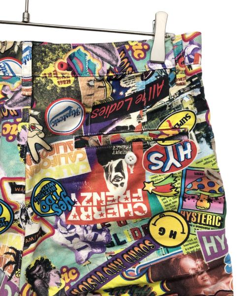 Hysteric Glamour（ヒステリックグラマー）Hysteric Glamour (ヒステリックグラマー) SUMMER OF 70S柄 ショーツ マルチカラー サイズ:Sの古着・服飾アイテム