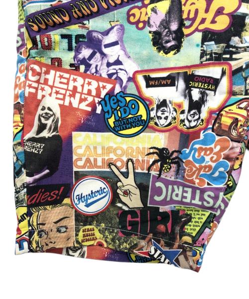Hysteric Glamour（ヒステリックグラマー）Hysteric Glamour (ヒステリックグラマー) SUMMER OF 70S柄 ショーツ マルチカラー サイズ:Sの古着・服飾アイテム