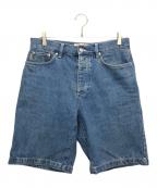 stussyステューシー）の古着「Big OL Jean Shorts」｜インディゴ