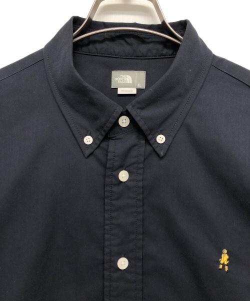 THE NORTH FACE（ザ ノース フェイス）THE NORTH FACE (ザ ノース フェイス) L/S Him Ridge Shirt ネイビー サイズ:XLの古着・服飾アイテム