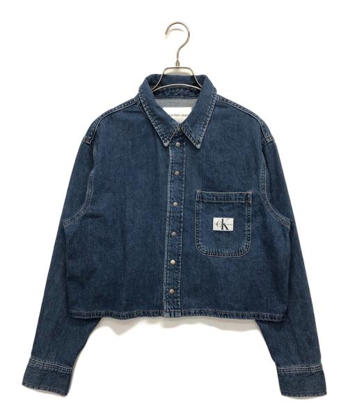 Calvin Klein Jeans（カルバンクラインジーンズ）Calvin Klein Jeans (カルバンクラインジーンズ) デニムジャケット インディゴ サイズ:Sの古着・服飾アイテム