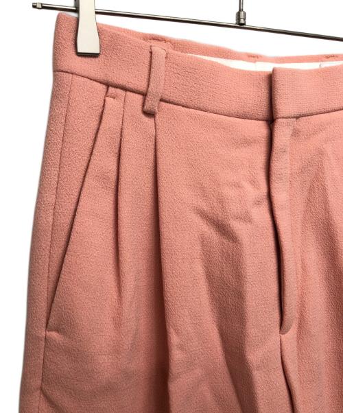 CASABLANCA（カサブランカ）CASABLANCA (カサブランカ) タックパンツ ピンク サイズ:44の古着・服飾アイテム