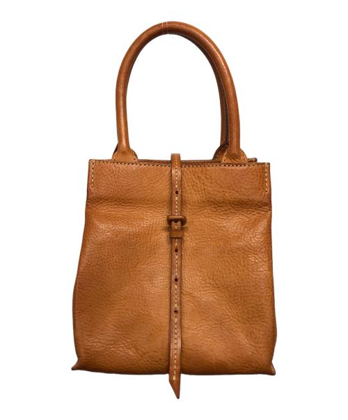 genten（ゲンテン）genten (ゲンテン) ハンドバッグ ブラウンの古着・服飾アイテム