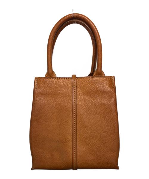 genten（ゲンテン）genten (ゲンテン) ハンドバッグ ブラウンの古着・服飾アイテム