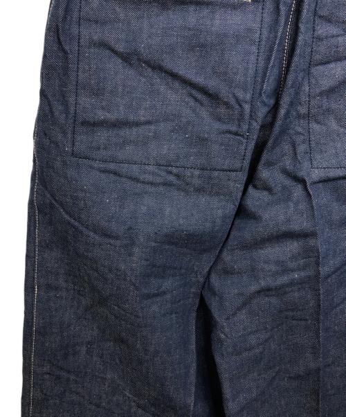 ebure（エブール）ebure (エブール) リアクティブデニムパンツ インディゴ サイズ:36の古着・服飾アイテム