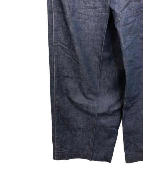 ebure（エブール）ebure (エブール) リアクティブデニムパンツ インディゴ サイズ:36の古着・服飾アイテム