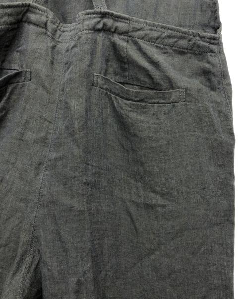 JOURNAL STANDARD relume（ジャーナルスタンダード レリューム）JOURNAL STANDARD relume (ジャーナルスタンダード レリューム) No.14フレンチリネンサロペット チャコールグレー サイズ:38の古着・服飾アイテム