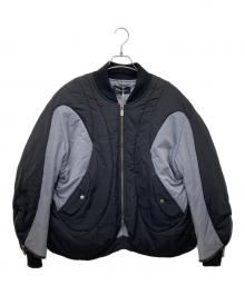 D.Nart.Ampta（ディー・ナート・アンプタ）の古着「Round cut MA-1 ジャケット」｜ブラック