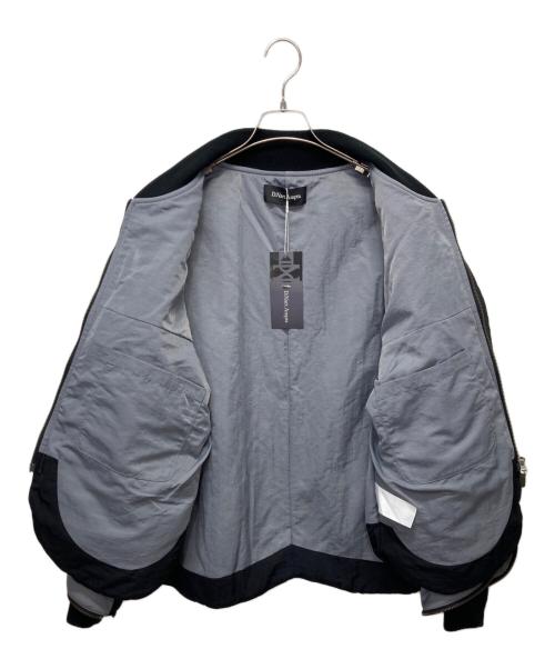 D.Nart.Ampta（ディー・ナート・アンプタ）D.Nart.Ampta (ディー・ナート・アンプタ) Round cut MA-1 ジャケット ブラック サイズ:M 未使用品の古着・服飾アイテム