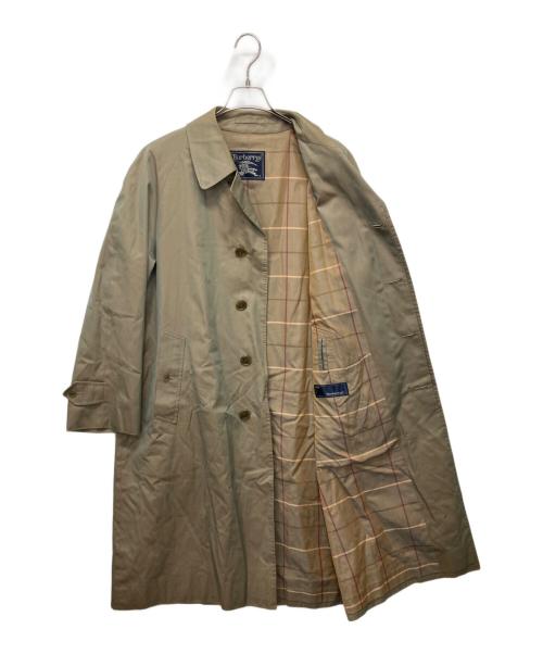 Burberry's（バーバリー）Burberry's (バーバリーズ) ステンカラーコート 玉虫色 サイズ:-の古着・服飾アイテム