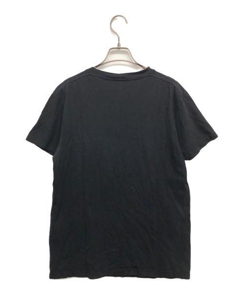 Saint Laurent Paris（サンローランパリ）Saint Laurent Paris (サンローランパリ) ブラッドラスタープリントTシャツ ブラック サイズ:XSの古着・服飾アイテム