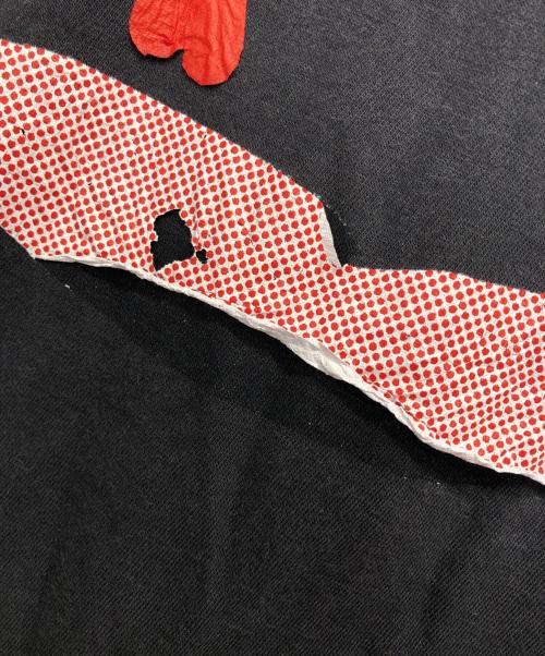 Saint Laurent Paris（サンローランパリ）Saint Laurent Paris (サンローランパリ) ブラッドラスタープリントTシャツ ブラック サイズ:XSの古着・服飾アイテム