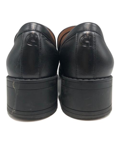 COLE HAAN（コールハーン）COLE HAAN (コールハーン) カメアラグローファー ブラック サイズ:6 1/2の古着・服飾アイテム