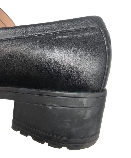 COLE HAAN（コールハーン）COLE HAAN (コールハーン) カメアラグローファー ブラック サイズ:6 1/2の古着・服飾アイテム