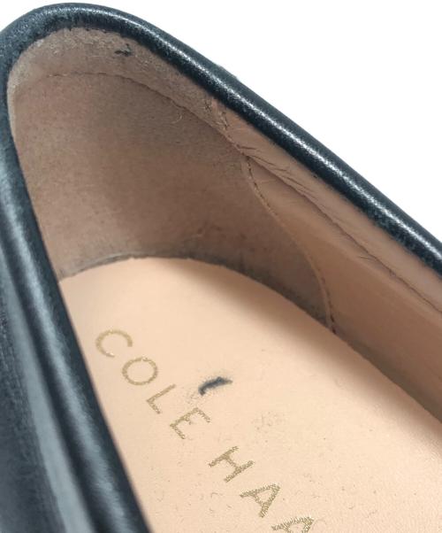 COLE HAAN（コールハーン）COLE HAAN (コールハーン) カメアラグローファー ブラック サイズ:6 1/2の古着・服飾アイテム