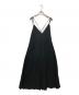 Spick and Span（スピックアンドスパン）の古着「リネンキャミソールワンピース」｜ブラック