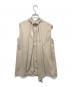 Noble (ノーブル) スカーフノースリーブブラウス ベージュ サイズ:記載なし：5000円