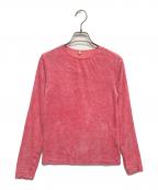 BASERANGEベースレンジ）の古着「ロングスリーブカットソー」｜ピンク