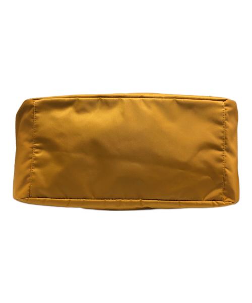 AS2OV（アッソブ）AS2OV (アッソブ) NYLON TWILL DRAW STRING SHOULDER イエローの古着・服飾アイテム