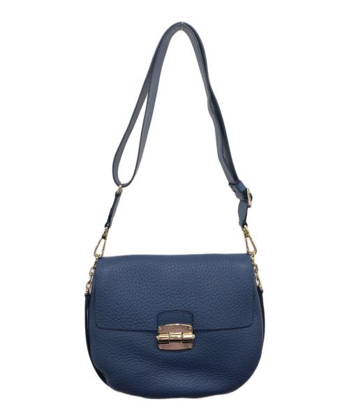 FURLA（フルラ）FURLA (フルラ) ショルダーバッグ ブルーの古着・服飾アイテム