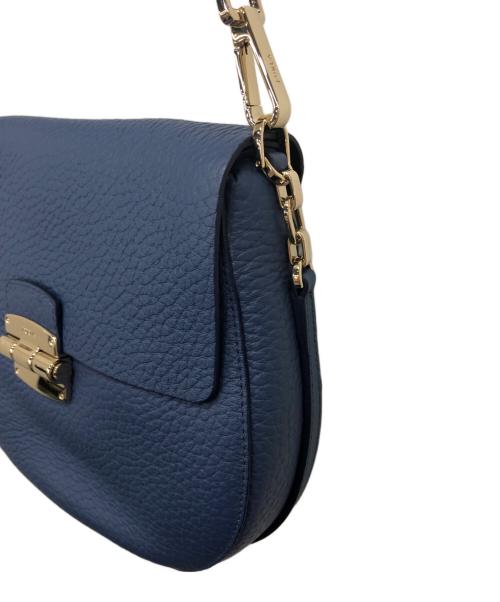 FURLA（フルラ）FURLA (フルラ) ショルダーバッグ ブルーの古着・服飾アイテム