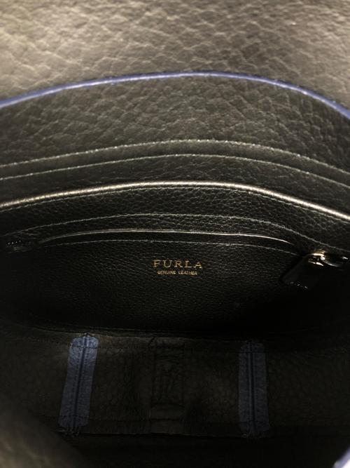 FURLA（フルラ）FURLA (フルラ) ショルダーバッグ ブルーの古着・服飾アイテム