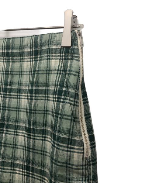 MACPHEE（マカフィー）MACPHEE (マカフィー) ナチュラルストレッチチェックパンツ グリーン サイズ:34の古着・服飾アイテム