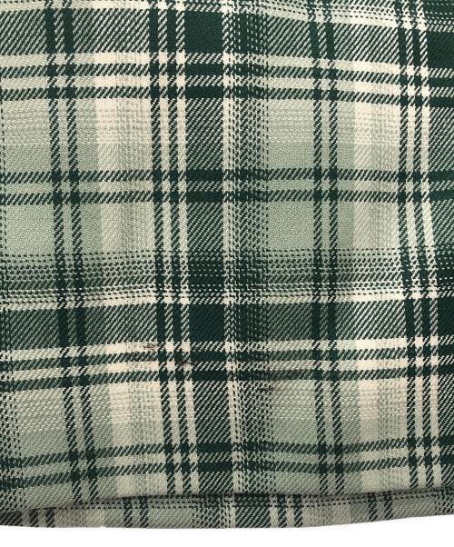 MACPHEE（マカフィー）MACPHEE (マカフィー) ナチュラルストレッチチェックパンツ グリーン サイズ:34の古着・服飾アイテム