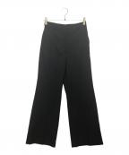 MANOFマノフ）の古着「センタープレスパンツ」｜ブラック