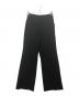 MANOF（マノフ）の古着「センタープレスパンツ」｜ブラック