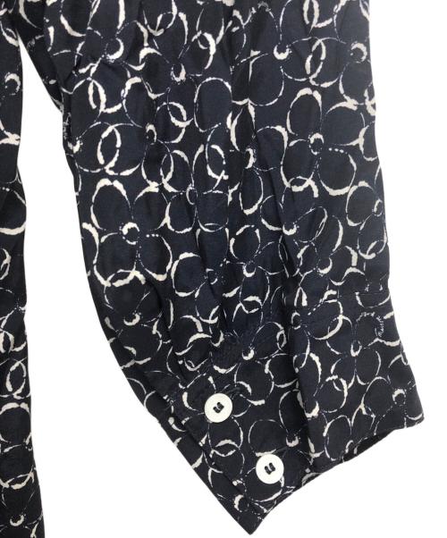 maison kitsune（メゾンキツネ）MAISON KITSUNE (メゾンキツネ) フロントプリーツショートドレス ネイビー サイズ:S 未使用品の古着・服飾アイテム