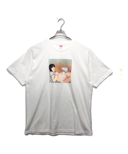 SUPREME（シュプリーム）SUPREME (シュプリーム) Mouse Tee/マウス ティー ホワイト サイズ:XLの古着・服飾アイテム
