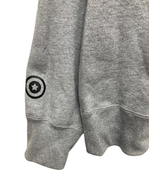 A BATHING APE（ア ベイシング エイプ）A BATHING APE (ア ベイシング エイプ) 1st Shark Full Zip Hoodie グレー サイズ:XLの古着・服飾アイテム