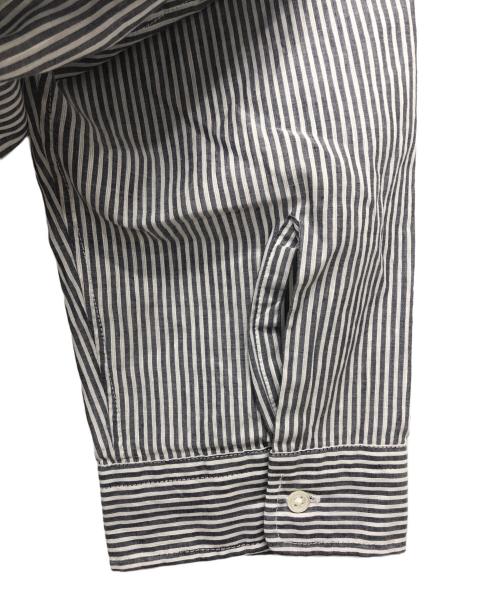 SHIPS（シップス）SHIPS (シップス) Herdmans コットン/リネン 7スリーブシャツ ネイビー サイズ:M 未使用品の古着・服飾アイテム