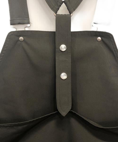 THE RERACS（ザ リラクス）THE RERACS (ザ リラクス) APRON DRESS オリーブ サイズ:Sの古着・服飾アイテム