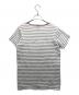 VISVIM (ビズビム) ボーダー半袖Ｔシャツ スカイブルー サイズ:2：5000円