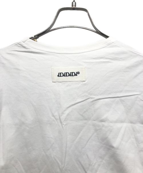 dDdDdDd（デー）dDdDdDd (デー) BINDER NECK SHORT-SLEEVE T-SHIRTS ホワイト サイズ:M 未使用品の古着・服飾アイテム