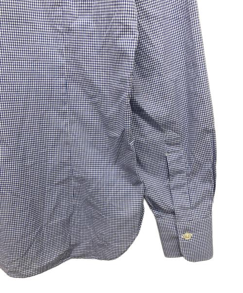 kiton（キートン）Kiton (キートン) チェックシャツ ネイビー サイズ:記載なしの古着・服飾アイテム