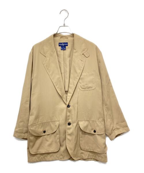 RALPH LAUREN（ラルフローレン）RALPH LAUREN (ラルフローレン) テーラードジャケット ベージュ サイズ:SIZE 12の古着・服飾アイテム