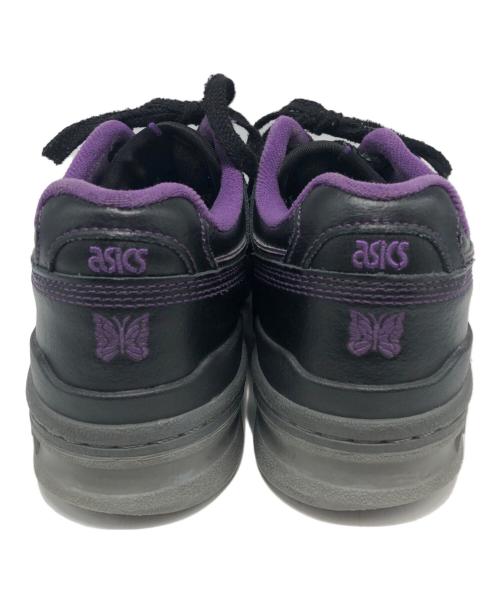 asics（アシックス）asics (アシックス) Needles (ニードルズ) EX89 ブラック×パープル サイズ:25の古着・服飾アイテム