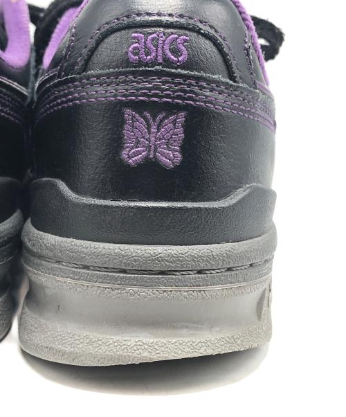 asics（アシックス）asics (アシックス) Needles (ニードルズ) EX89 ブラック×パープル サイズ:25の古着・服飾アイテム