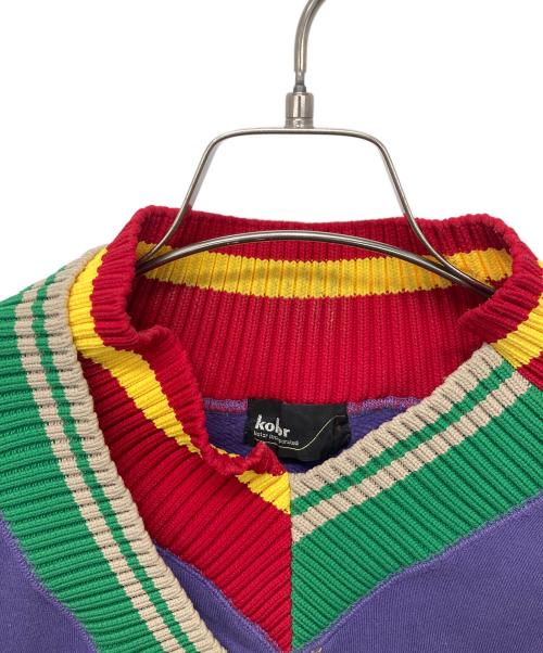 KOLOR（カラー）KOLOR (カラー) 襟ドッキングスウェット パープル サイズ:SIZE 1の古着・服飾アイテム