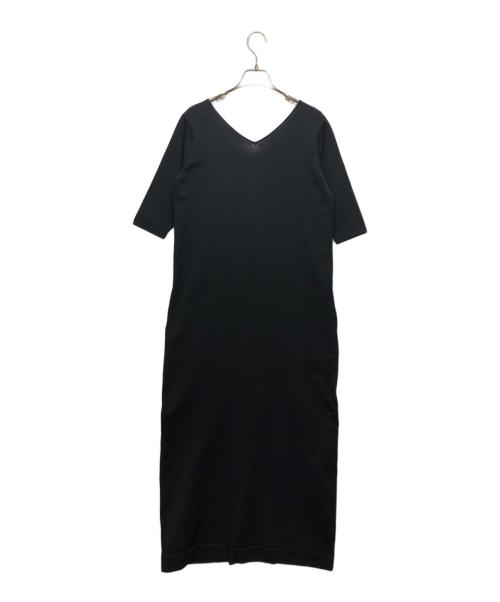 forme（フォルメ）forme (フォルメ) ニットワンピース ブラック サイズ:1の古着・服飾アイテム