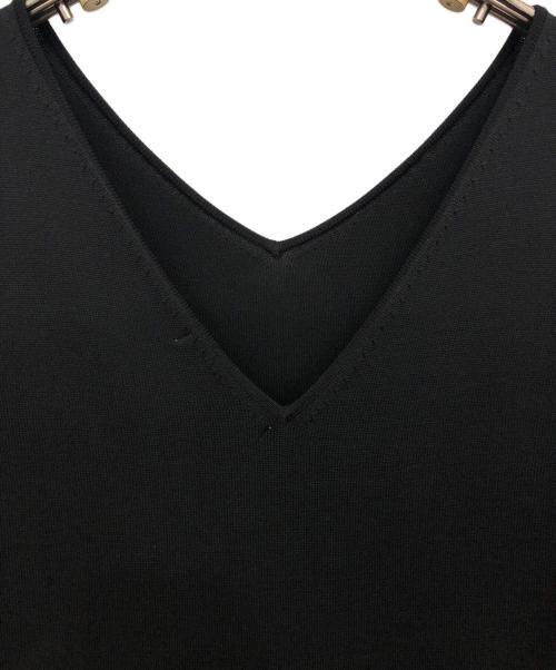 forme（フォルメ）forme (フォルメ) ニットワンピース ブラック サイズ:1の古着・服飾アイテム