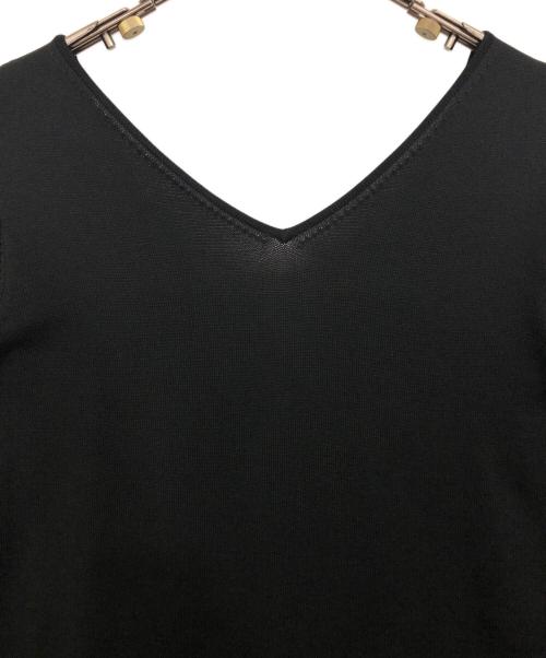 forme（フォルメ）forme (フォルメ) ニットワンピース ブラック サイズ:1の古着・服飾アイテム