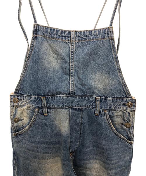 Whim Gazette（ウィムガゼット）Whim Gazette (ウィムガゼット) DENIM ALL IN ONE インディゴ サイズ:Fの古着・服飾アイテム