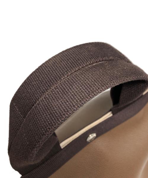 Herve Chapelier（エルベシャプリエ）Herve Chapelier (エルベシャプリエ) リュクス舟型トートM モカ×トープの古着・服飾アイテム