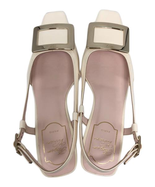 Roger Vivier（ロジェ ヴィヴィエ）Roger Vivier (ロジェ ヴィヴィエ) SLING BACK（スリングバック） ベージュ サイズ:36の古着・服飾アイテム