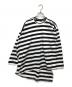 JUNYA WATANABE COMME des GARCONS（(ジュンヤワタナベ コムデギャルソン）の古着「変形ボーダーカットソー」｜ホワイト