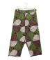 JUNYA WATANABE COMME des GARCONS（(ジュンヤワタナベ コムデギャルソン）の古着「リーフ総柄パンツ」｜黄緑